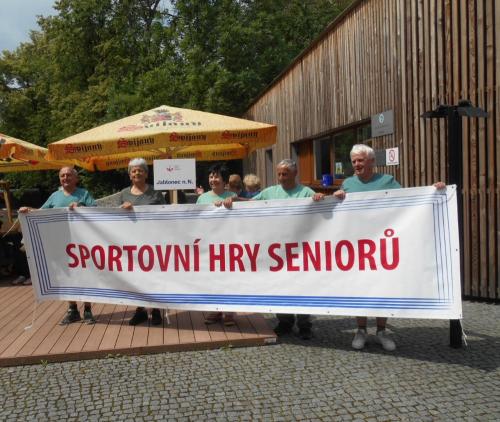 vítězné družstvo  JABLONEC n NISOU